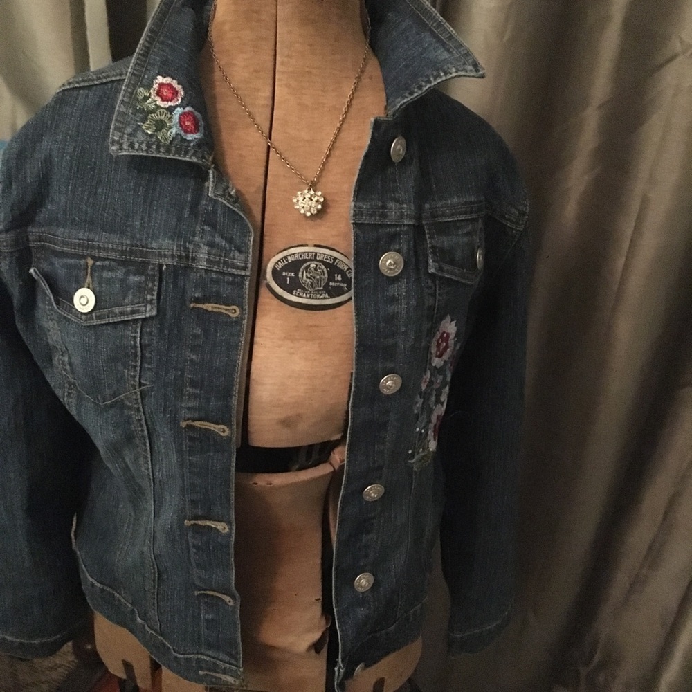 Arizona Embroidered Jean Jacket